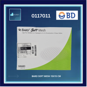 BARD SOFT MESH 0117011  15 X 15 CM C/1